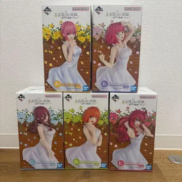 제일복권 5등분의 신부 순회 궤적 피규어 세트 원피스 화이트