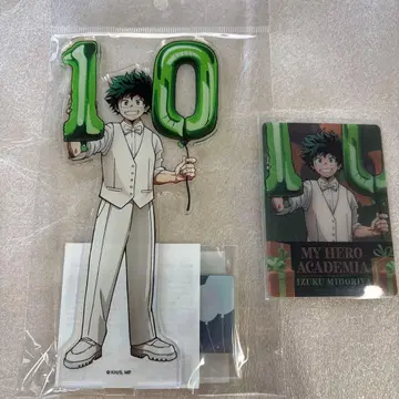 히로아카 10주년 아크릴 스탠드 미도리야 데쿠 특전 포함