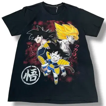 [ S ] 드래곤볼 손오공 애니메이션 T 캐릭터 티셔츠 반팔 티셔츠