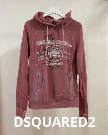 디스퀘어드 DSQUARED2 빈티지 후드티 데미지 가공