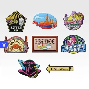 죠죠 제일복권 j상 트래블 러버 마그넷 컴플리트