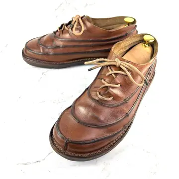 초레어 trippen 레이스업 슈즈 빈티지 브라운 26