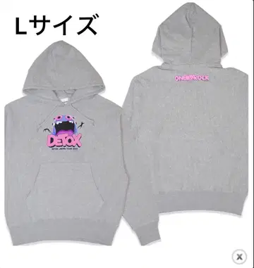 원옥 굿즈 후드티 DETOX JAPAN TOUR