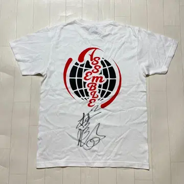 여자 프로레슬링 어셈블 T셔츠 사인 포함