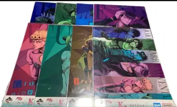 죠죠의 기묘한 모험 제일복권 클리어 포스터 컴플리트