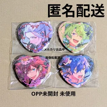 앙스타 라메키라 하트 캔뱃지 나기사 시노부 이바라 준