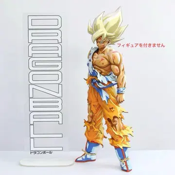 드래곤볼 로고 아크릴 스탠드 피규어