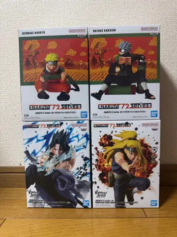 NARUTO 72시리즈 데이다라&사스케 나루토&카카시 묶음 판매
