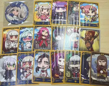 FGO Fate/Final Journey 이리야 캔뱃지 세트