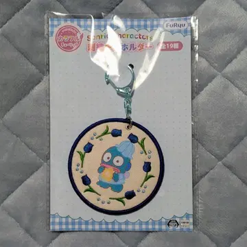 산리오 남코에서 최애 컬러! 컬러풀 튤립 자수 키링 한교동