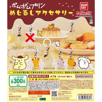 폼폼푸딩 메지루시 액세서리 6종 세트