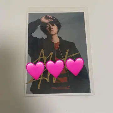 BLACKM!LK 사노 하야토 사인 브로마이드