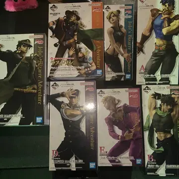 제일복권 죠죠 피규어 7종 풀컴플리트