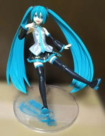 하츠네 미쿠 피규어 스카이블루 트윈 테일