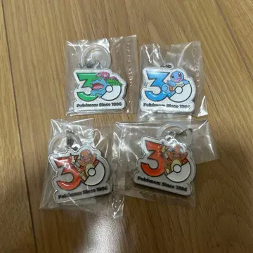 포켓몬 30주년 메탈 참 마스코트
