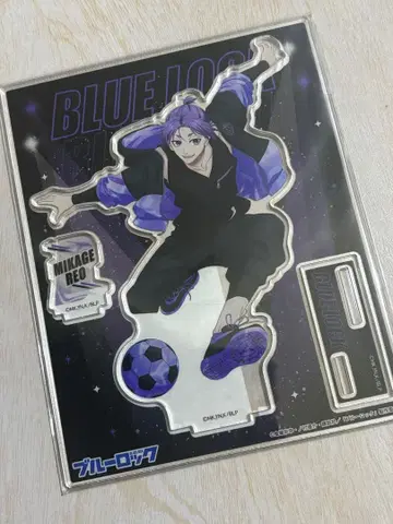 블루 록 미카게 레오 나이트 축구 아크릴 스탠드