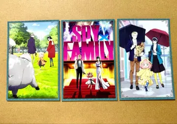 SPY x FAMILY 메인 비주얼 엽서 요르 아냐 3장 세트