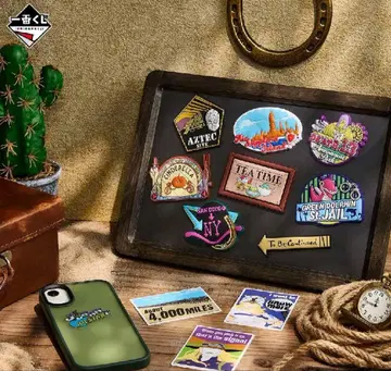 죠죠의 기묘한 모험 제일복권 J상 트래블 러버 마그넷 8종 컴프 세트