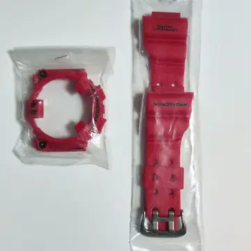 CASIO G-SHOCK DW-8200 레드 세트 프로그맨 정품