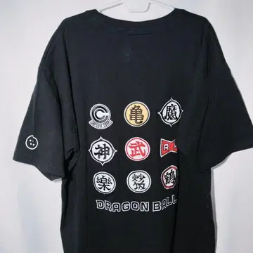 새상품 T셔츠 5L 로고 마크 레드 리본 천하제일 드래곤볼 와펜