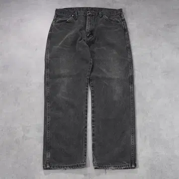 랭글러 13MWZ W34 블랙 데님 블랙 구제 의류 90s 19131