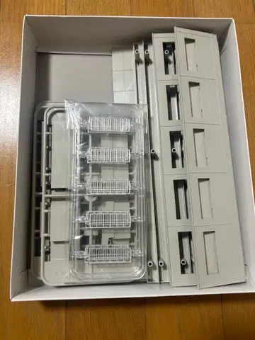 N게이지 KATO 고가역 연장 플레이트의 플레이트 없음