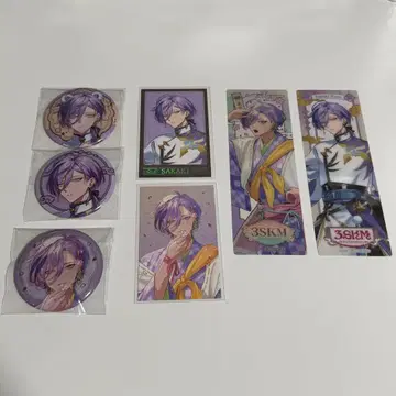 사카키네스 3SKM 2nd Anniversary 폴라로이드풍 카드 캔뱃지