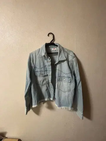 리바이스 라이트 블루 데님 자켓 XS