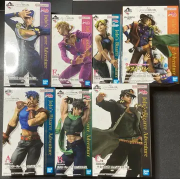 제일복권 죠죠 Gathering 피규어 전 7종 컴프 세트