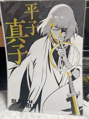 BLEACH WORLD 개선 흑백 포스터 히라코 신지