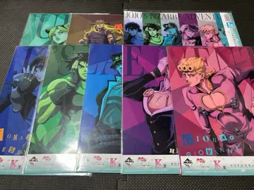 제일복권 죠죠의 기묘한 모험 K상 클리어 포스터 컴프