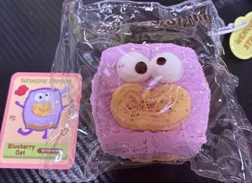 문청 모에모에 빅아이 블루베리 쿠키 스퀴즈