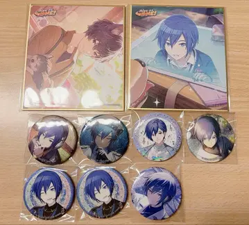 프로세카 KAITO 색지 캔뱃지 그리 캔뱃지 굿즈 세트