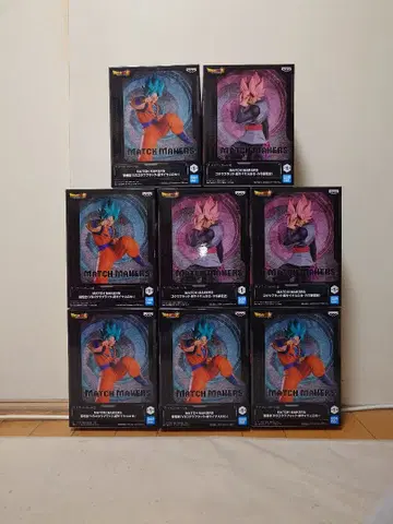 478. 드래곤볼 최신 프라이즈 8체 세트