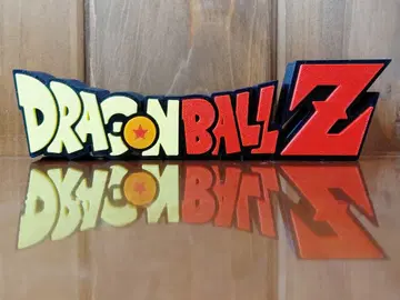 드래곤볼 Z 로고 스탠드 피규어