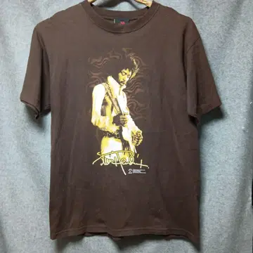 지미 헨드릭스 ZION BOOTSWear 브라운 T셔츠 M