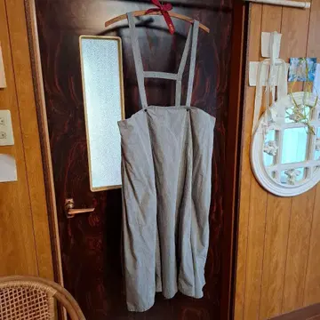 garment 그레이 살로펫 스커트 코튼 혼방