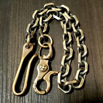 놋쇠 훈증 팥 12mm 월렛 체인 빈티지 브라스 낚시 바늘