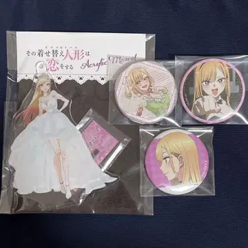 그 비스크돌은 사랑을 한다 아크릴 스탠드 캔뱃지 묶음 판매