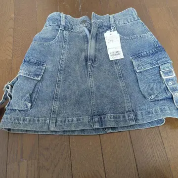 LTXC 데님 미니 타이트 스커트 M(150)