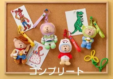 한국 스타벅스 토이 스토리 키링 베어리스타 4개 세트