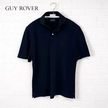 GUY ROVER 가이 로버 피케 셔츠 네이비 XS 이탈리아제