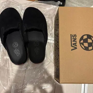 VANS 블랙 뮬