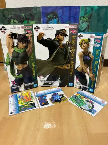 죠죠의 기묘한 모험 제일복권 피규어 & 포스터 & 스티커