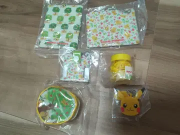 포켓몬 피카츄 굿즈 컬렉션 가챠 베스트 위시 전 6종 세트