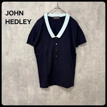 # JOHN SMEDLEY 반팔 피케 셔츠 상의 사이즈 S