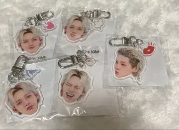 treasure 현석 얼굴 아크릴 키링 컴플리트 희로애락