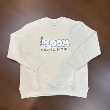 GELATO PIQUE BLOOM 맨투맨 S 사이즈 크림
