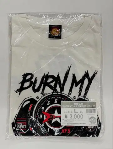 타나하시 히로시 신일본 프로레슬링 T셔츠 L 사이즈 미사용 새상품