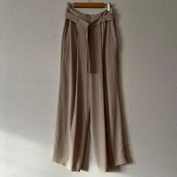 그레이지 플레어 팬츠 허리 벨트 포함